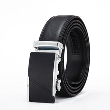 Load image into Gallery viewer, Fashion Brand Leather Belt Business Trouser Strap Pant Ceinture Homme Cowskin Automatic Buckle Cowhide Men Belts