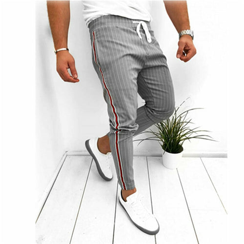 AU Men Slim Fit Jogger Sports Gym Bodybuilding Running Track Trousers Sweatpants