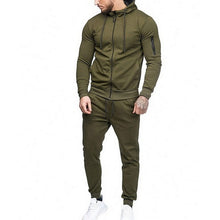 Load image into Gallery viewer, Adisputent 2019 Men Fashion Long Sleeve Hoodies+Pants Set Male Tracksuit Sport Suit Men&#39;s Gyms Set Casual Sportswear  Suit