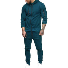 Load image into Gallery viewer, Adisputent 2019 Men Fashion Long Sleeve Hoodies+Pants Set Male Tracksuit Sport Suit Men&#39;s Gyms Set Casual Sportswear  Suit