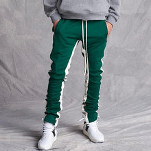 Load image into Gallery viewer, Mens Stripped Sweatpants Polyester blend