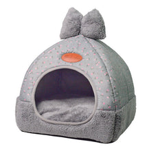Load image into Gallery viewer, Small Pet Dog House Kennel Bed Mat Cat Blanket Pets Tent Unfolding To Be Thicken Winter Pet Beds Mattress Flannel Fabric Warm
