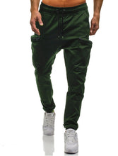Load image into Gallery viewer, Mens Joggers 2019 New Red Camouflage Multi-Pockets Cargo Pants Men Cotton Harem Pants Hip Hop Trousers Streetwear XXXL