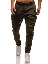 Load image into Gallery viewer, Mens Joggers 2019 New Red Camouflage Multi-Pockets Cargo Pants Men Cotton Harem Pants Hip Hop Trousers Streetwear XXXL