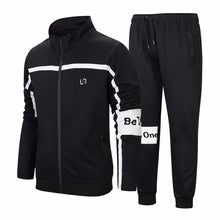 Load image into Gallery viewer, Tracksuit For Men 2 Pieces Set New Fashion Jacket Sportswear Men Tracksuit Hoodie Spring Autumn Men Brand Clothes Hoodies+Pants