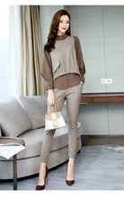 Load image into Gallery viewer, Spring Office 3 Piece Sets Women Long Sleeve Blouse+vest+pants Sets Suits Casual Korean Elegant Ladies Women&#39;s Sets Femme 2019