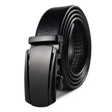 Load image into Gallery viewer, Hot Sale Brand mens belts for men good leather belt cowskin Automatic buckle business trouser strap pant ceinture homme
