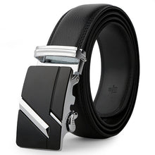 Load image into Gallery viewer, Hot Sale Brand mens belts for men good leather belt cowskin Automatic buckle business trouser strap pant ceinture homme