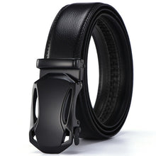 Load image into Gallery viewer, Hot Sale Brand mens belts for men good leather belt cowskin Automatic buckle business trouser strap pant ceinture homme