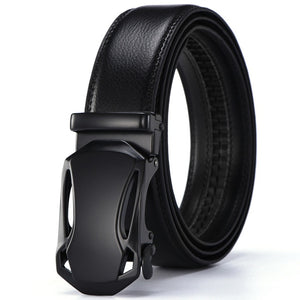 Hot Sale Brand mens belts for men good leather belt cowskin Automatic buckle business trouser strap pant ceinture homme