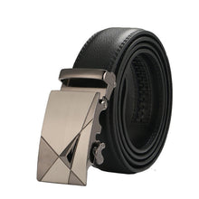 Load image into Gallery viewer, Hot Sale Brand mens belts for men good leather belt cowskin Automatic buckle business trouser strap pant ceinture homme
