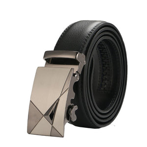 Hot Sale Brand mens belts for men good leather belt cowskin Automatic buckle business trouser strap pant ceinture homme