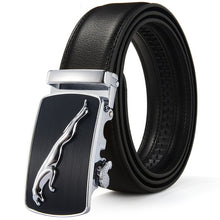 Load image into Gallery viewer, Hot Sale Brand mens belts for men good leather belt cowskin Automatic buckle business trouser strap pant ceinture homme
