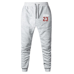Men Pants New Fashions Jordan 23 Joggers Pants Male Casual Sweatpants Bodybuilding Fitness Track Pants Men's Sweat Trousers XXXL