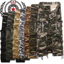 Load image into Gallery viewer, Mens Camouflage Tactical Cargos