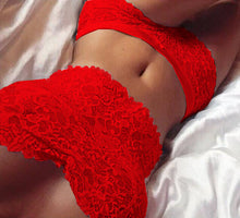 Load image into Gallery viewer, Women Sleepwear Bras Size Sexy Underwear Sets Lace Plus S-5XL Set Lingerie