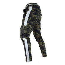 Load image into Gallery viewer, well Military Work Cargo Camo Combat Plus Size Pant Side Stripe Hip Pop Style Streetwear Men Trousers Casual Camouflage streetw