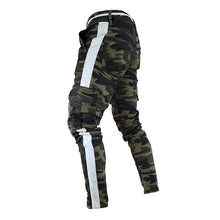 Load image into Gallery viewer, well Military Work Cargo Camo Combat Plus Size Pant Side Stripe Hip Pop Style Streetwear Men Trousers Casual Camouflage streetw