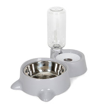 Load image into Gallery viewer, Hoopet Cat Bowl Dog Water Feeder Bowl Cat Kitten Drinking Fountain Food Dish Pet Bowl Goods