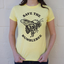 Load image into Gallery viewer, Save The Bumblebee T-Shirt (Ladies)