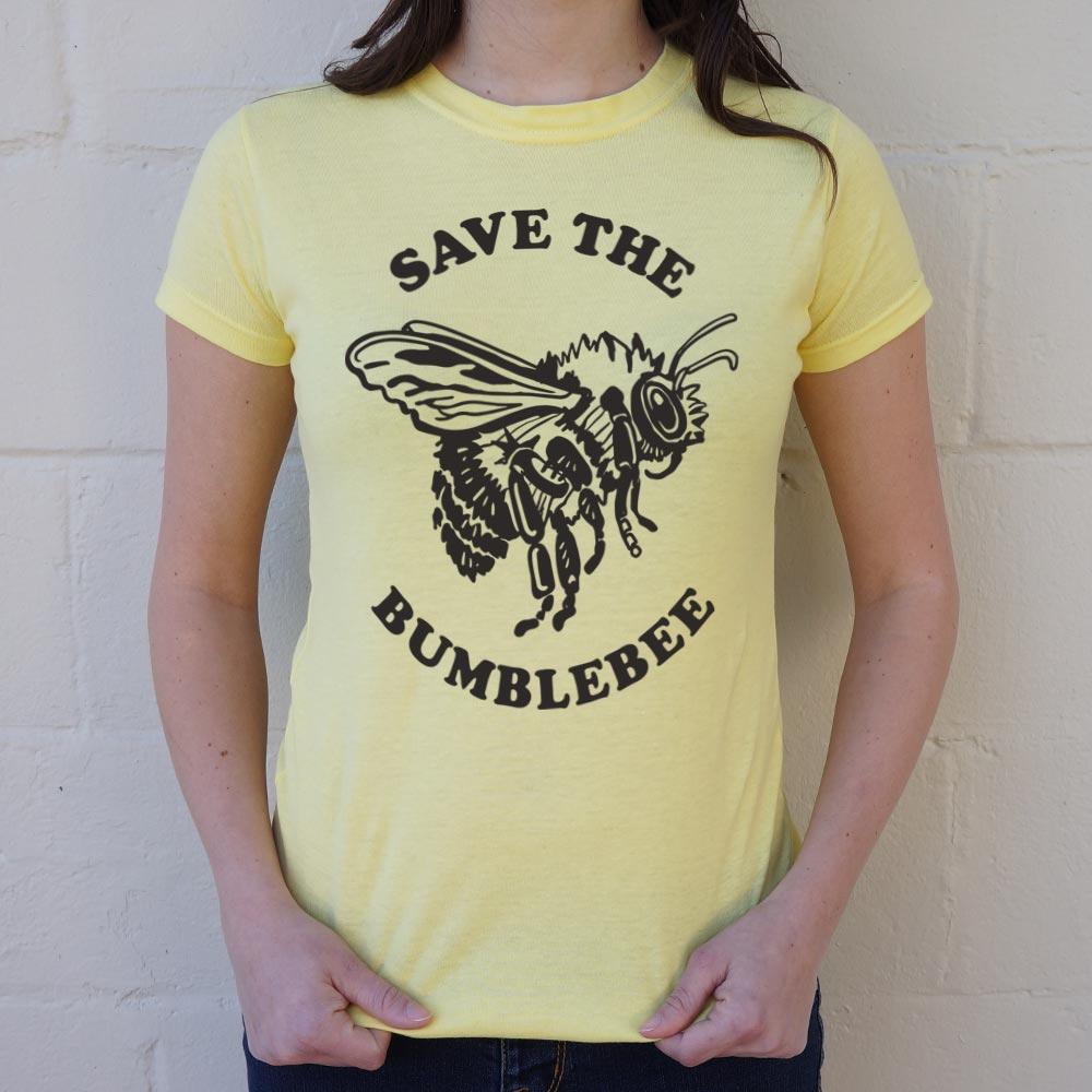 Save The Bumblebee T-Shirt (Ladies)