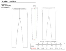 Load image into Gallery viewer, Leggings with Arabesque Pattern