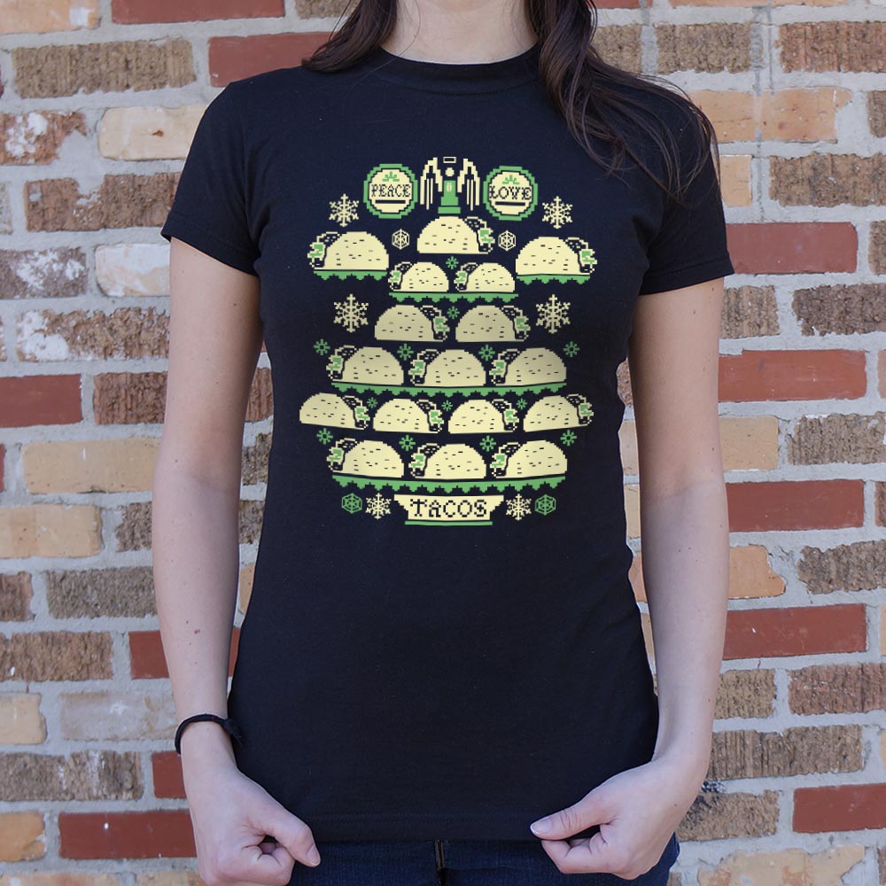 Ugly Taco Sweater T-Shirt (Ladies)