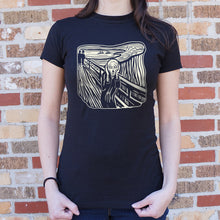 Load image into Gallery viewer, The Scream Painting T-Shirt (Ladies)