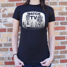 Load image into Gallery viewer, They Live On TV T-Shirt (Ladies)