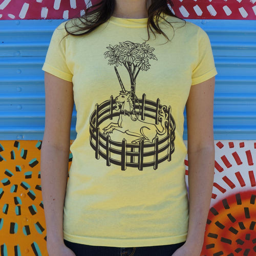 Unicorn In Captivity  T-Shirt (Ladies)