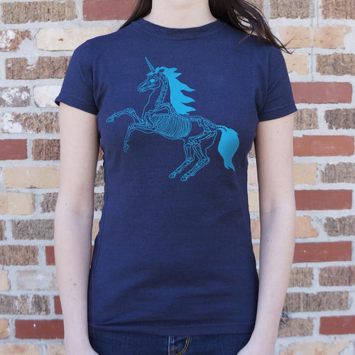 Unicorn Skeleton T-Shirt (Ladies)