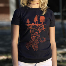 Load image into Gallery viewer, The Upside Down T-Shirt (Ladies)